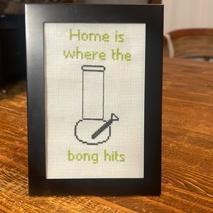 Vintage Cross-stitch Home Decor